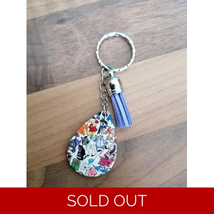 Pokémon Sublimated Keyring